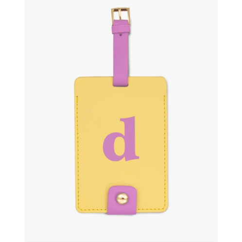 Kate spade Just Mine Initial Collection Luggage Tag D