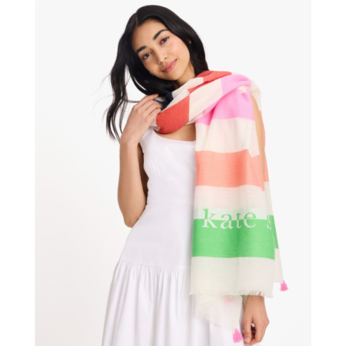 Kate spade Adventure Stripe Yarndye Scarf