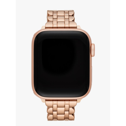 Kate spade Rose Gold Tone Scallop Link Stainless Steel Bracelet 42/44/45mm Band For Apple Watch