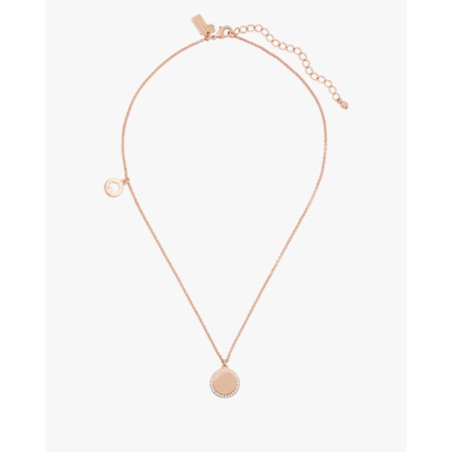 Kate spade Spot The Spade Pave Charm Pendant Necklace