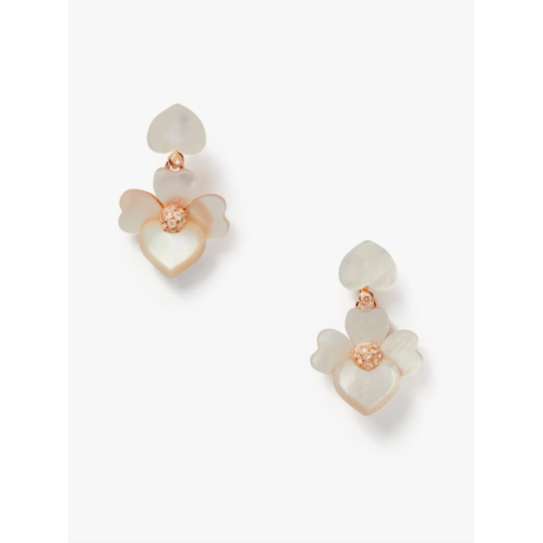 Kate spade Precious Pansy Drop Earrings