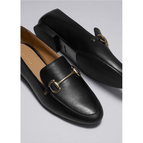 & OTHER STORIES Equestrian Buckle Loafers