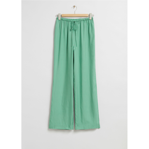 & OTHER STORIES Loose-Fit Drawstring Trousers