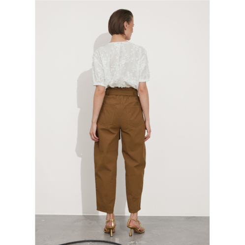 & OTHER STORIES Paperbag Waist Trousers