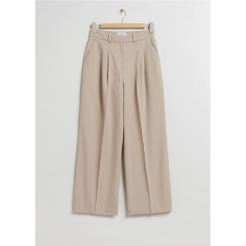 & OTHER STORIES Tailored High-Waist Trousers