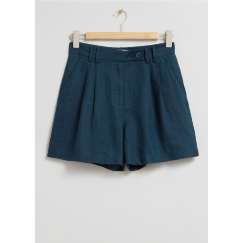 & OTHER STORIES Relaxed Linen Shorts