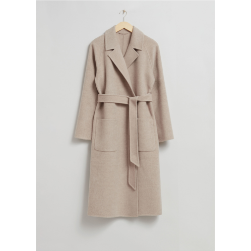 & OTHER STORIES Patch Pocket Belted Coat