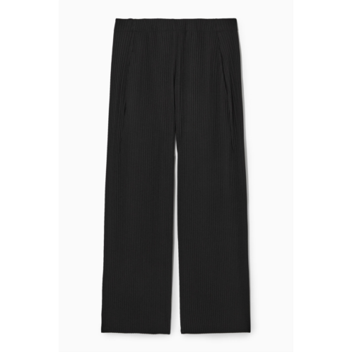 Cos PLEATED ELASTICATED PANTS