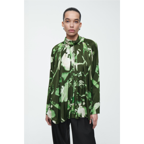 Cos PLEATED BATWING BLOUSE