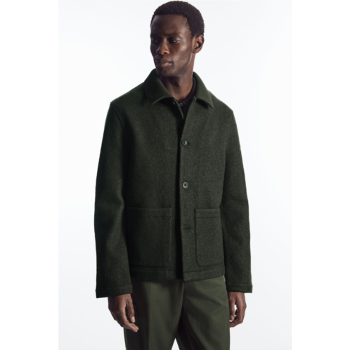 Cos KNITTED-COLLAR WORKWEAR JACKET
