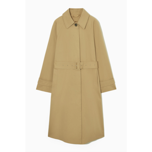 Cos REGULAR-FIT TWILL TRENCH COAT