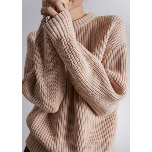 & OTHER STORIES Ribbed Knit Sweater