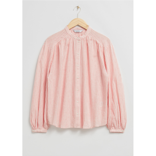 & OTHER STORIES Loose-Fit Cotton Blouse