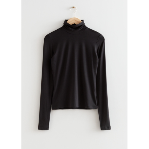 & OTHER STORIES Fitted Turtleneck Top