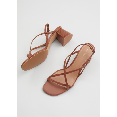 & OTHER STORIES Strappy Leather Sandals