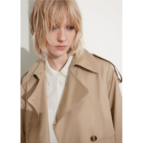 & OTHER STORIES Buckle-Belt Trench Coat