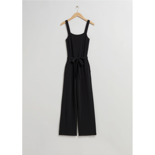 & OTHER STORIES Square-Neck Jumpsuit