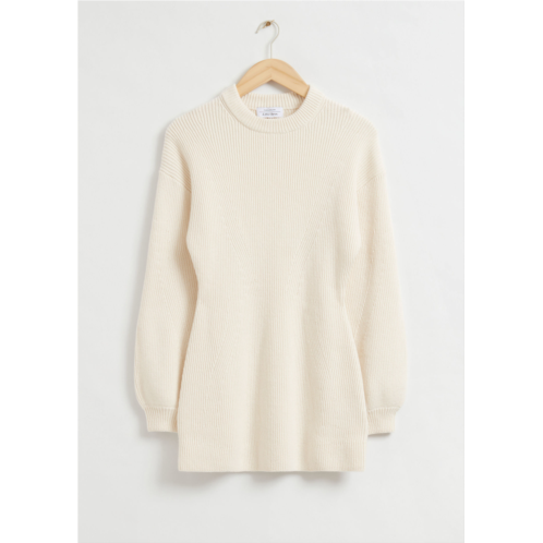 & OTHER STORIES Ribbed Hourglass Silhouette Sweater