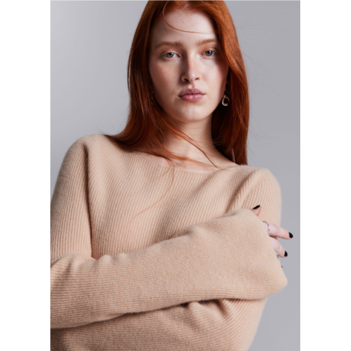 & OTHER STORIES Bell Sleeve Cashmere Sweater