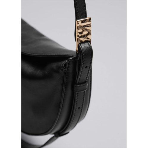 & OTHER STORIES Small Leather Shoulder Bag