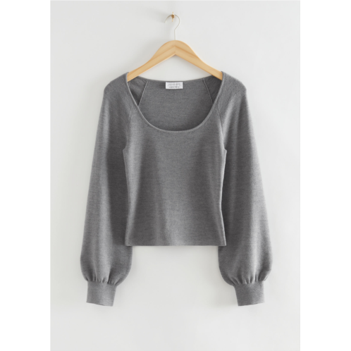 & OTHER STORIES Slim-Fit Soft Knit Top