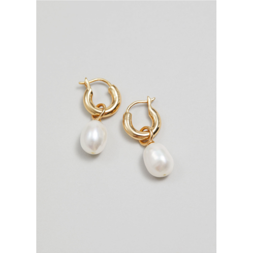 & OTHER STORIES Freshwater Pearl Hoops