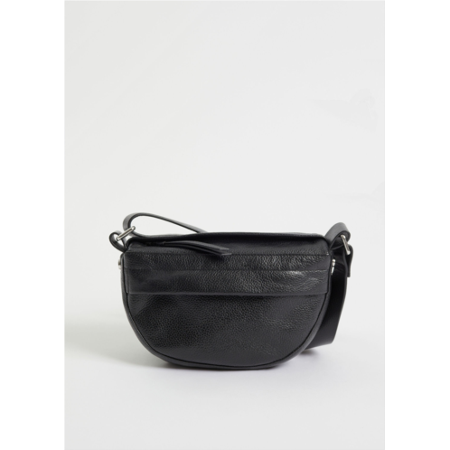 & OTHER STORIES Small Soft Leather Crossbody Bag