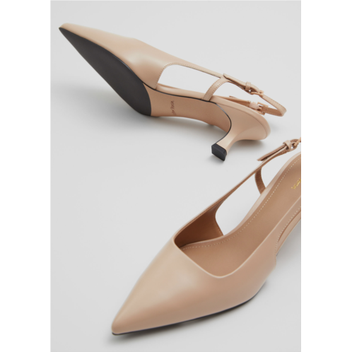 & OTHER STORIES Slingback Leather Pumps