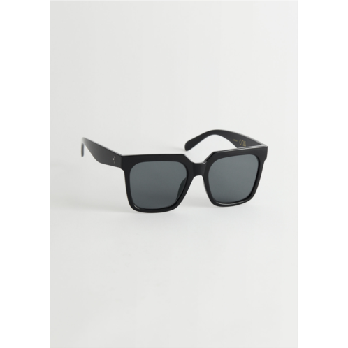 & OTHER STORIES Squared Sunglasses
