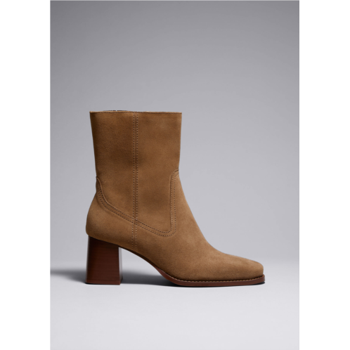 & OTHER STORIES Classic Leather Ankle Boots