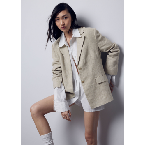 & OTHER STORIES Fitted Linen Blazer