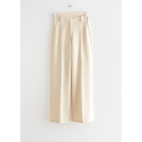 & OTHER STORIES Wide Press-Crease Trousers