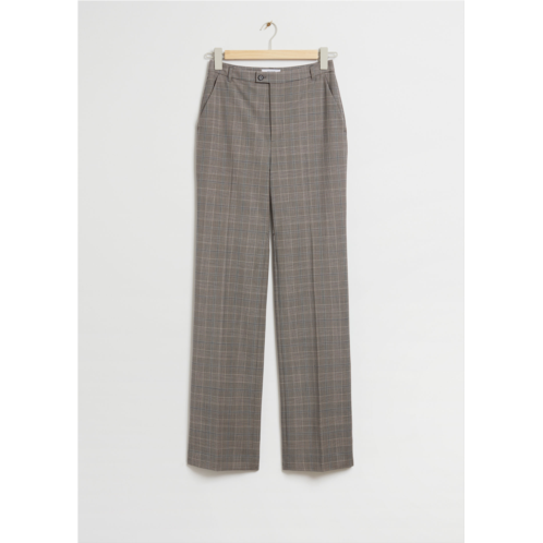 & OTHER STORIES Slim Flared Tailored Trousers