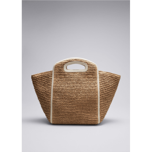 & OTHER STORIES Large Straw Tote