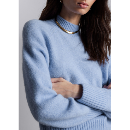 & OTHER STORIES Mock Neck Wool Sweater