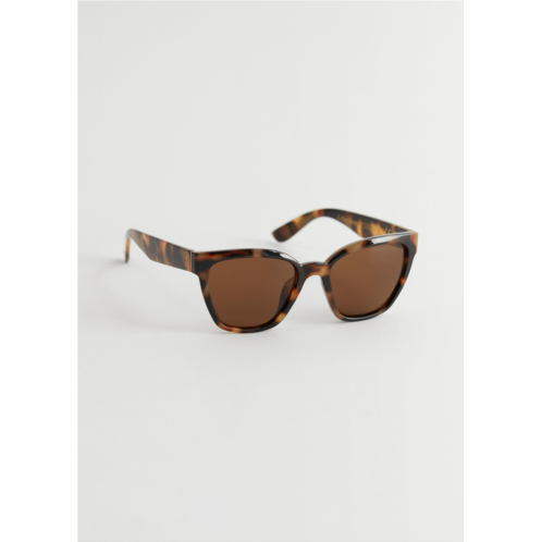 & OTHER STORIES Cat Eye Sunglasses