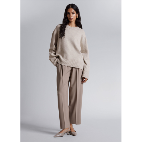 & OTHER STORIES Boxy Cashmere-Blend Sweater