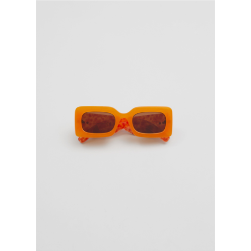 & OTHER STORIES Rectangular Thick Frame Sunglasses