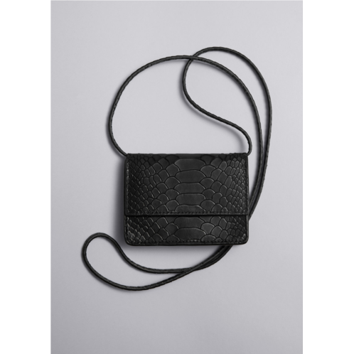 & OTHER STORIES Mini Leather Pouch