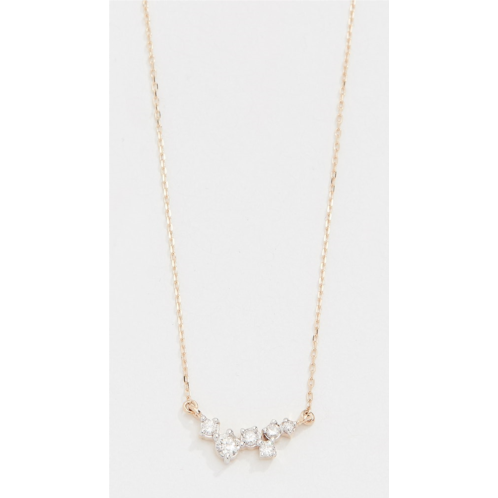 Adina Reyter 14k Gold Scattered Diamond Necklace