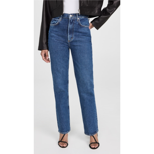 AGOLDE High Rise Stovepipe Jeans