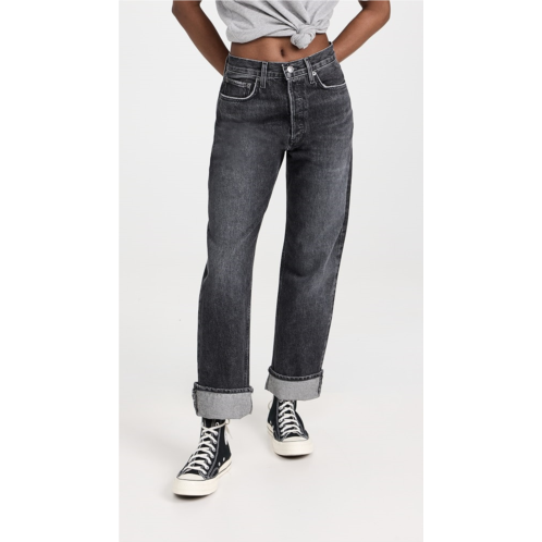 AGOLDE Fran Low Hung Straight jeans