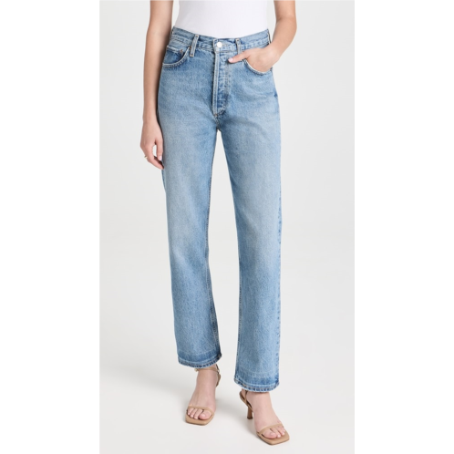 AGOLDE 90s Pinch Waist High Rise Straight Jeans