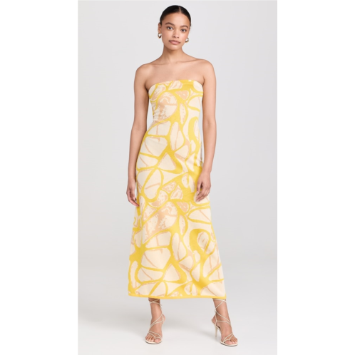 Alexis Pollie Strapless Dress