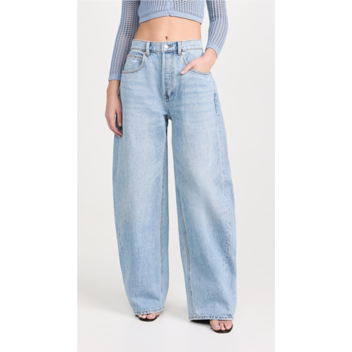 Alexander Wang Oversized Rounded Jeans