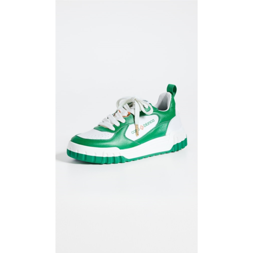 Casablanca Green Tennis Court Sneakers