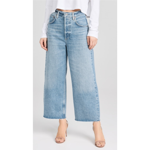 Citizens of Humanity Ayla Raw Hem Crop Jeans