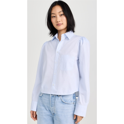 Citizens of Humanity Nia Puff Sleeve Crop Shirt