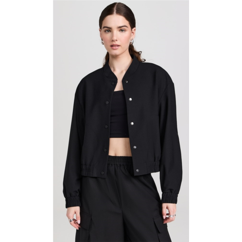 Closed Cropped Bomber