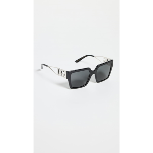 Dolce & Gabbana Oversized Square Sunglasses